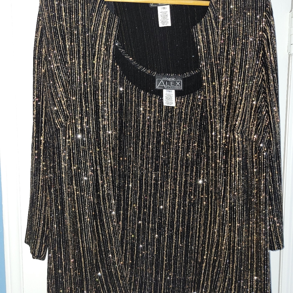 Alex Evenings Top and Jacket